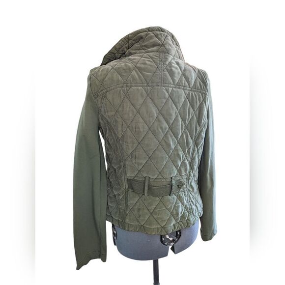 Anthropology Marrakech green quilted jacket size small - Picture 3 of 8